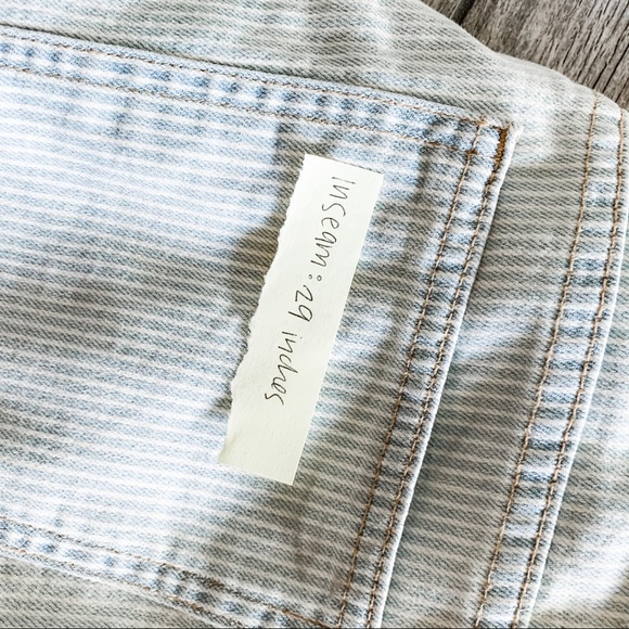 NBW American Apparel Striped Denim Jeans - Picture 11 of 11